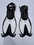 Speedo Dive Adventure Swim Fins Adult Size 9-11 Ml/xl Black White. Fixed Price $24.99.