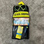 U.s. Divers Travel-ready Snorkeling Set Junior Size Med Youth 1-4. Fixed Price $24.99.
