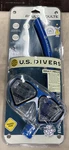 New U.s. Divers Adult Blue Tiki Swimming Mask Shatter Resistant - Wsnorkel. Fixed Price $29.99.