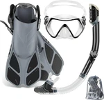 Mask Fin Set, Travel Size Snorkeling Gear For Adults With Panoramic View. Fixed Price $63.99.
