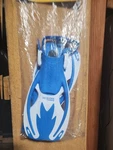 Used Cressi Rocks Kid Fins - Blue White, Size: Small/med. Fixed Price $17.90.