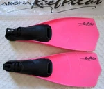Akona Pink Reef Pilot Fins Men 3-4 WOMAN-6 Size Xs Swim Surf Boogie Snorkeling. Fixed Price $21.00.