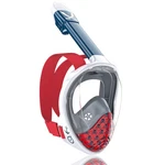 Qingsong Kids Full Face Snorkel Mask W/ Camera Mount, 180 View, Anti-fog/leak. Fixed Price $43.72.