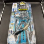 New U.s. Divers Adult Snorkel Set Mask Fins & Travel Bag Blue Black. Fixed Price $49.97.