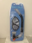 Sun And Sky Adult Swim Mask Snorkel Set Black New. Fixed Price $22.00.
