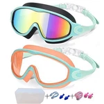 2 Pack Kids Goggles For 3-15 Uv Protection Anti-fog Pool Water Swimming. Fixed Price $11.98.
