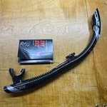 Atomic SV2 Semi-dry Snorkel Black/silver Scuba And Free Diving. Fixed Price $76.50.