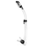 Cressi Adult Diving Supernova Dry Snorkel With Splash Guard Clear Black. Fixed Price $39.99.
