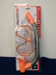 Dolfino Fiji Mask & Snorkle Combo Orange Ages 6+ Youth Impact Resistant. Fixed Price $18.55.
