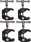 Qyxinc 4PACK Super Clamp With 1/4 And 3/8 Thread For Photography,camera Monitor,. Fixed Price $28.92.