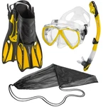 Rapido Mask Fin Set, Silicone + Dry Snorkeling Gear. Fixed Price $44.99.