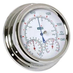 Vion Polished Stainless Steel Weather Station Barometer Thermo Hygro 150MM. Fixed Price $220.09.