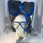 U.s. Divers Snorkeling Set - Adult Sm/md Mask, Proflex Fins, With Bag. Fixed Price $32.97.