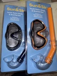 Sun And Sky Adult Swim Mask Snorkel Set Black New - Color Choise. Fixed Price $19.79.