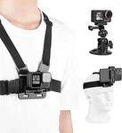 Chest Harness Mount Kit For Gopro, Head Strap Body & Suction Cup Holder. Fixed Price $22.04.