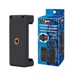 Vidpro CL-2 Tripod Mountable Smart Phone Clamp Cradle With Cold Shoe Black. Fixed Price $13.44.