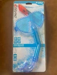 Dolfino Mini Shark Mask & Snorkel Combo, Child 4+, New, Splash Guard, Free Ship. Fixed Price $11.99.