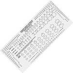 Euro Tool Diamond Gemstone Weight Gauge Sizer Template. Fixed Price $13.16.