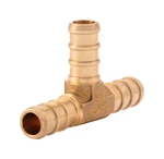 Sharkbite UC360LFA Lead-free Brass 160 Psi Tee 3/8 Dia. In. Pex. Fixed Price $7.55.