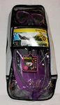 New U.s. Divers Travel Ready Belize Set Purple Size Sm/md Ladies 5-9.5. Fixed Price $19.95.