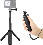 Gepuly Mini Hand Grip Selfie Stick Tripod Stand For Gopro Hero 13 12 11 10 9 8 7. Fixed Price $21.00.