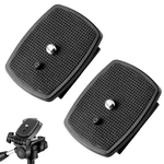 Voganacee 2-PACK Universal 43X43MM Quick Release Plate Set For Velbon 43*43MM. Fixed Price $13.99.