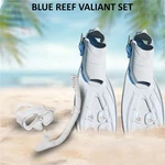 Blue Reef Sentinel Mask Set Small/medium, White, Snorkeling Gear For Adu. Fixed Price $58.00.