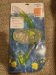 Speedo Dive Junior Reef Scout Mask & Snorkel Set Yellow Age 6-14. New Sealed. Fixed Price $12.50.