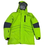 Atlas Ocean Voyages Parka Jacket Mens Sz Neon Green Hoodie Missing Vest Liner. Fixed Price $79.99.