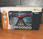 U.s. Divers Redondo Dx Adult Snorkel Mask Navy Coral Anti Fog Easy Adjust. Fixed Price $19.99.