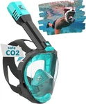 Full Face Snorkel Mask Adult CO2 Safe Best From Khroom. Fixed Price $34.99.