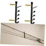 Pmsanzay Fishing Rod Wall Storage Rack, Pole Holder For Garage & Cabin. Fixed Price $19.98.