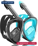 Qingsong Full Face Mask For Adults, Snorkeling Gear With Camera Mount, 1. Fixed Price $75.92.