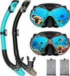 2 Pack Snorkeling Gear For Adults, Dry Snorkel, Mask Set Adult, Diving Scuba. Fixed Price $34.26.
