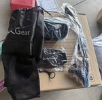 Omgear Snorkel Set Swim Goggles Mask Strap Cover Aqua Mpn X002SC1YIB. Fixed Price $59.00.