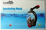 X-lounger Folding Design Snorkeling Mask! Size Sm/med Green W/ Camera Mount. Fixed Price $29.95.