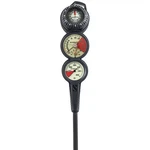 Scubapro 3-GAUGE Dive Console With Compass Triple Psi Gauges. Fixed Price $429.00.