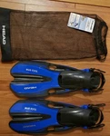 Head Volo One Open Heel Snorkeling Fins (m) Blue- Pictures For Sizing. Fixed Price $23.00.