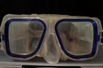 Oceanic Tempered Glass Scuba Swim Goggles, Mask With 4 Changing Trim. Fixed Price $59.95.