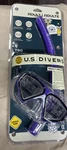 New U.s. Divers Adult Purple Tiki Swimming Mask Shatter Resistant - Wsnorkel. Fixed Price $29.99.
