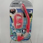 Head/mares Calypso Dry Adult Snorkel Mask Combo Silicone Top New Pink. Fixed Price $39.99.