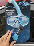 Speedo Dive Junior Reef Scout Mask + Snorkel Combo Ocean Blue Ages 6-14 New. Fixed Price $16.00.