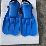 Intex, Large Swim Fins Size 8-11 Blue Adjustable Water. Fixed Price $12.00.
