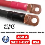 2/0 Awg 00 Gauge Copper Battery Cable Power Wire Auto, Inverter, Rv, Solar. Fixed Price $60.65.
