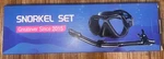 Greatever Dry Snorkel Set,panoramic Wide View,anti-fog Scuba Diving Mask. Fixed Price $10.99.