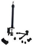 Obeamiu Desk Mount Clamp Stand With Detachable Magic Arm Webcam Camera Light. Fixed Price $31.49.