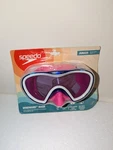 Speedo Windward Swim Mask Junior 6-14 Years Blue/pink Open Box. Fixed Price $19.88.