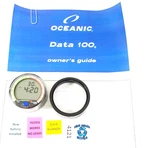 Oceanic Data 100 Puck Scuba Dive Computer With Backlight + Manual #4121. Fixed Price $149.95.