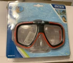 Intex Reef Rider Mask 55974 Polycarbonated Lenses. Red. New.. Fixed Price $12.01.
