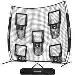 7X7FT Football Throwing Net Qb Passing Training Target Practice W/ Carry Bag. Fixed Price $49.99.